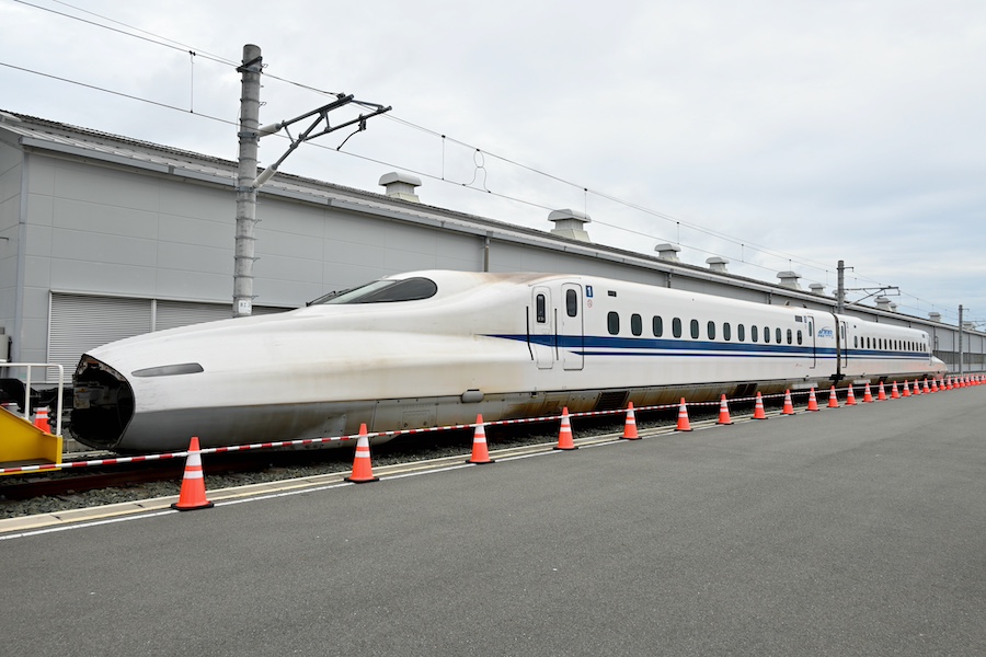 JR Central hosts Hamamatsu Works open day with battery-powered N700S and ‘shortest Shinkansen’