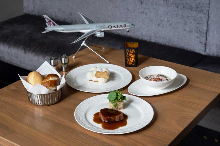 Qatar Airways Debuts Chef Masahiro Haruta (Crony) Menu on Tokyo/Narita–Doha Business Class