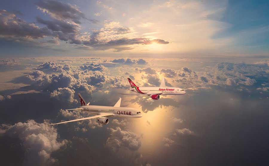 Qatar Airways and Kenya Airways to Launch Codeshare from October 26