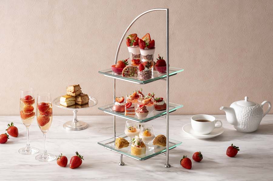 Yokohama Grand InterContinental: Strawberry & Ruby Chocolate Afternoon Tea (Dec 1, 2025–Feb 15, 2026)