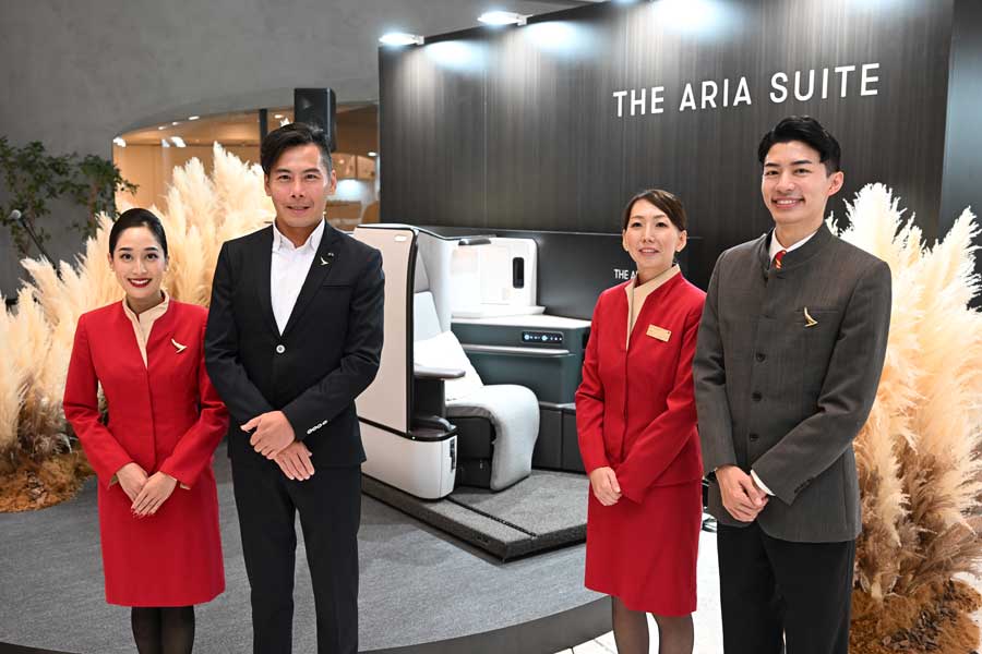 Cathay Pacific Showcases New ‘Aria Suite’ Business Class and Premium Economy in Tokyo, Nov 6–8 Cathay Pacific Showcases New ‘Aria Suite’ Business Class and Premium Economy in Tokyo, Nov 6–8
