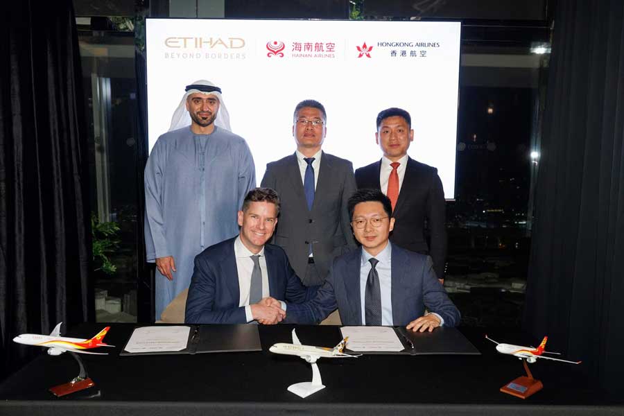 Etihad and Hong Kong Airlines launch codeshare and loyalty tie-up on Hong Kong–Abu Dhabi and Japan routes