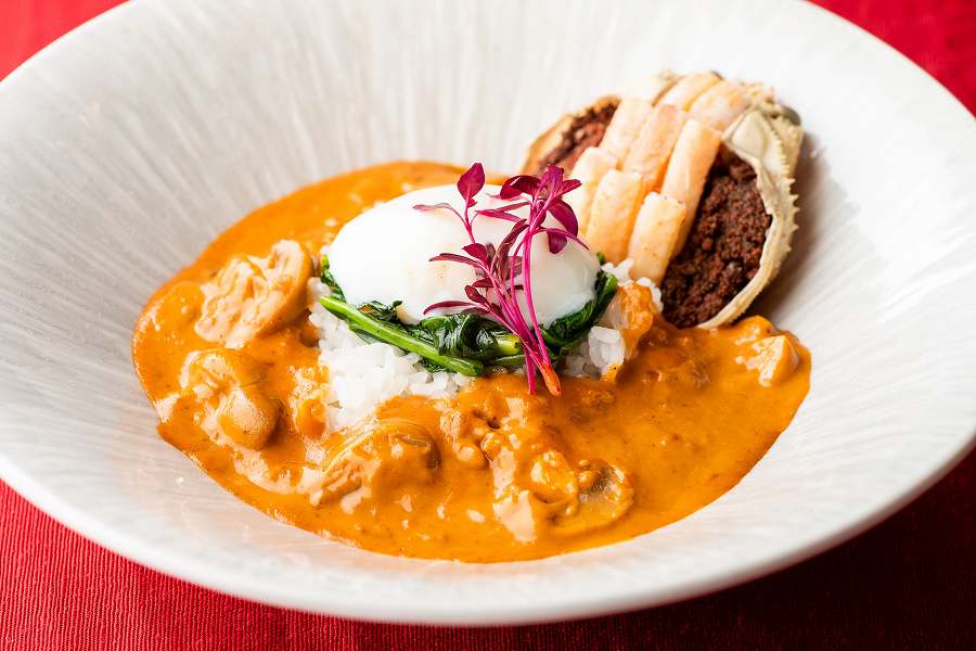 金沢東急ホテル、香箱蟹のニューバーグライス