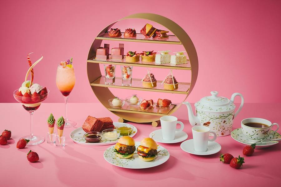 Afternoon Tea “VOYAGE” Featuring Sora-uki Strawberries at THE OSAKA STATION HOTEL, Autograph Collection