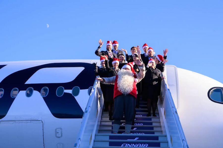 Finnair Brings Official Santa Claus from Finland to Japan for Greeting Events
