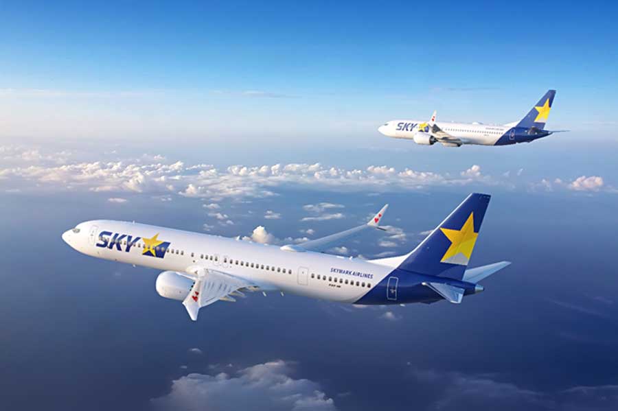 Skymark Unveils Livery Design for Boeing 737-8 and 737-10 Aircraft