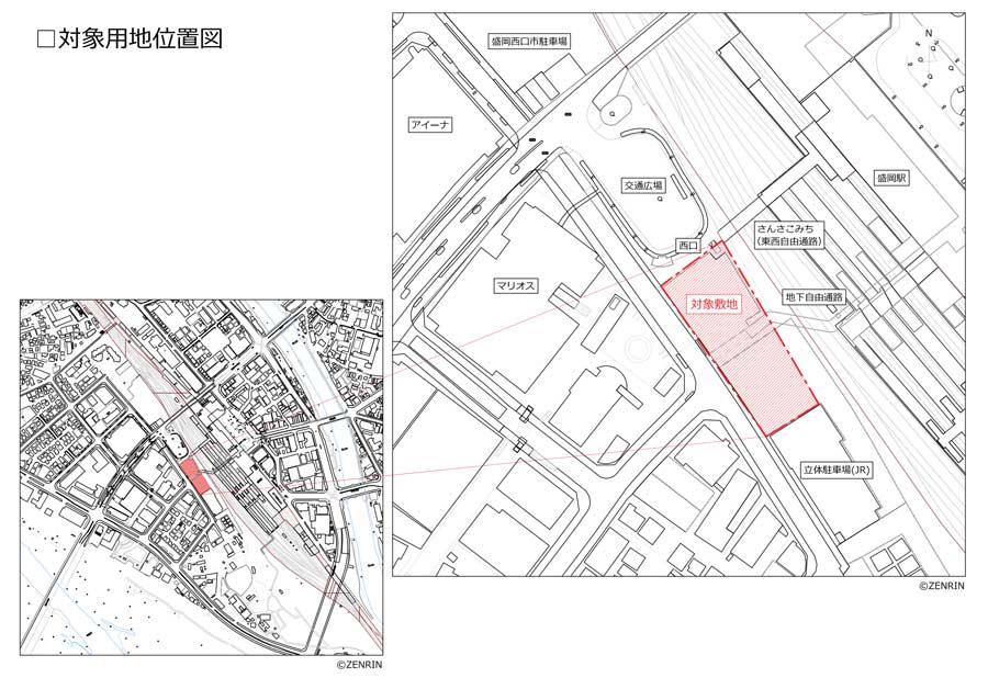 Morioka City Begins Hearings with Private Businesses on Morioka Station West Exit Complex Plan Morioka City Begins Hearings with Private Businesses on Morioka Station West Exit Complex Plan