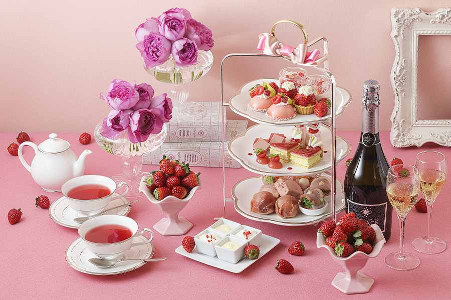 グランドニッコー東京 台場、あまおうアフタヌーンティーセット