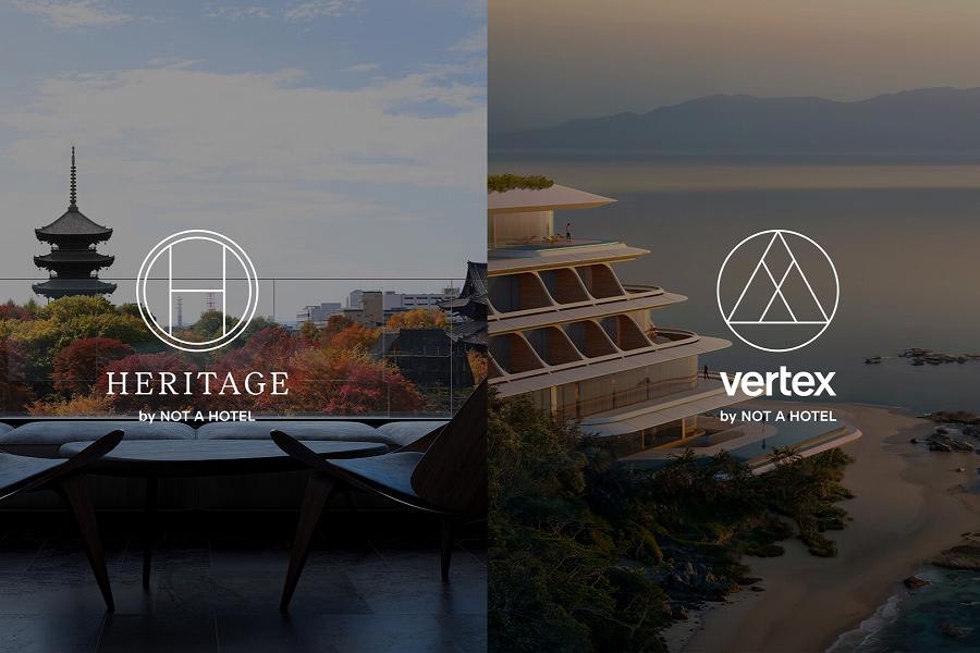 NOT A HOTEL、HERITAGE by NOT A HOTEL、vertex by NOT A HOTEL