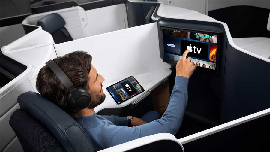 Air France Enhances In-Flight Entertainment with Apple TV Air France Enhances In-Flight Entertainment with Apple TV