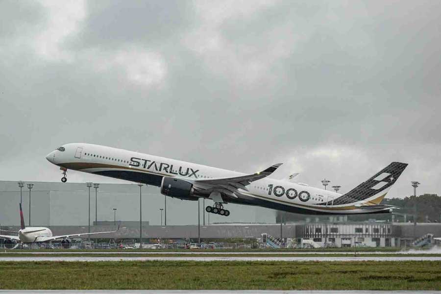 STARLUX Airlines Receives Its First Airbus A350-1000 STARLUX Airlines Receives Its First Airbus A350-1000