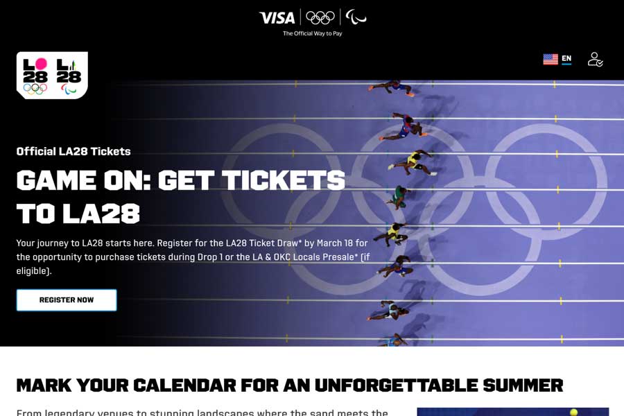 Ticket Lottery Opens for Los Angeles 2028 Olympic Games
