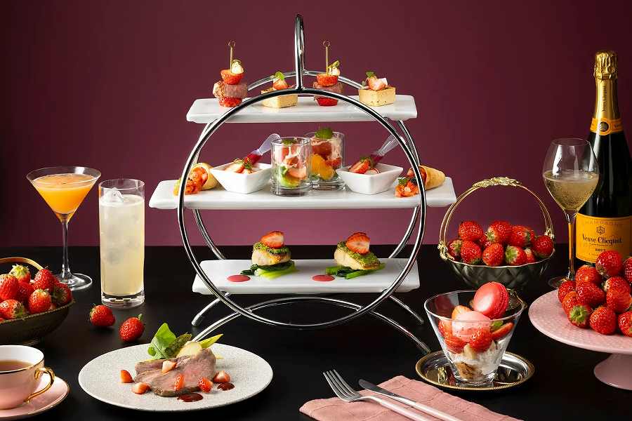 Courtyard by Marriott Shin-Osaka Station Offers Spring Strawberry Essence High Tea