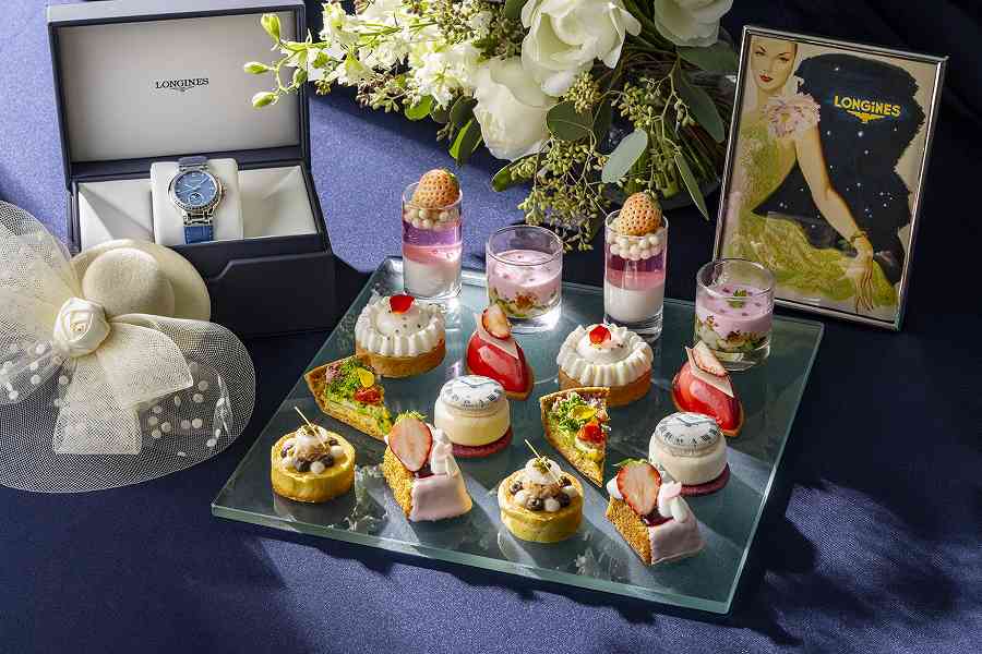 Conrad Tokyo Launches Sakura Strawberry Afternoon Tea with Longines