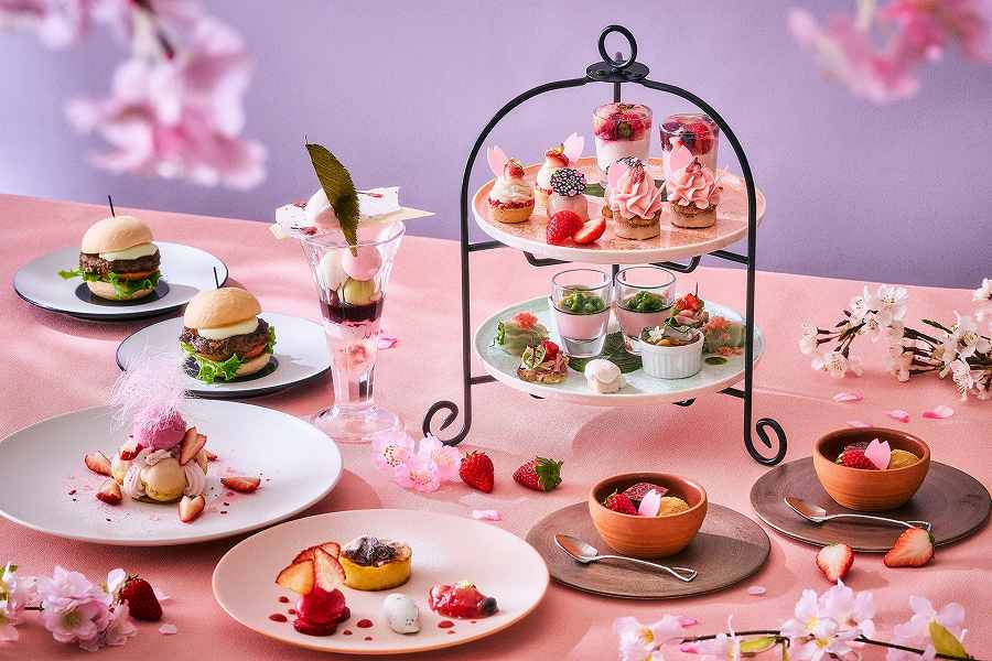 Shinagawa Prince Hotel to Offer “Sky Hanami Afternoon Tea – Sakura & Strawberry” from March 1 to April 15