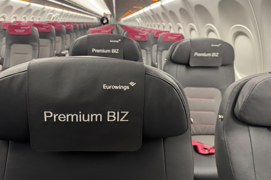 Eurowings Expands Introduction of Premium Business Class Seats