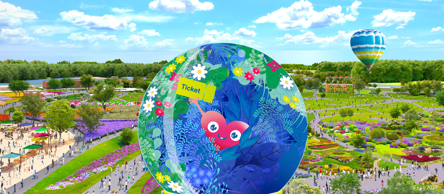 Advance Ticket Sales Begin for GREEN×EXPO 2027 in Japan