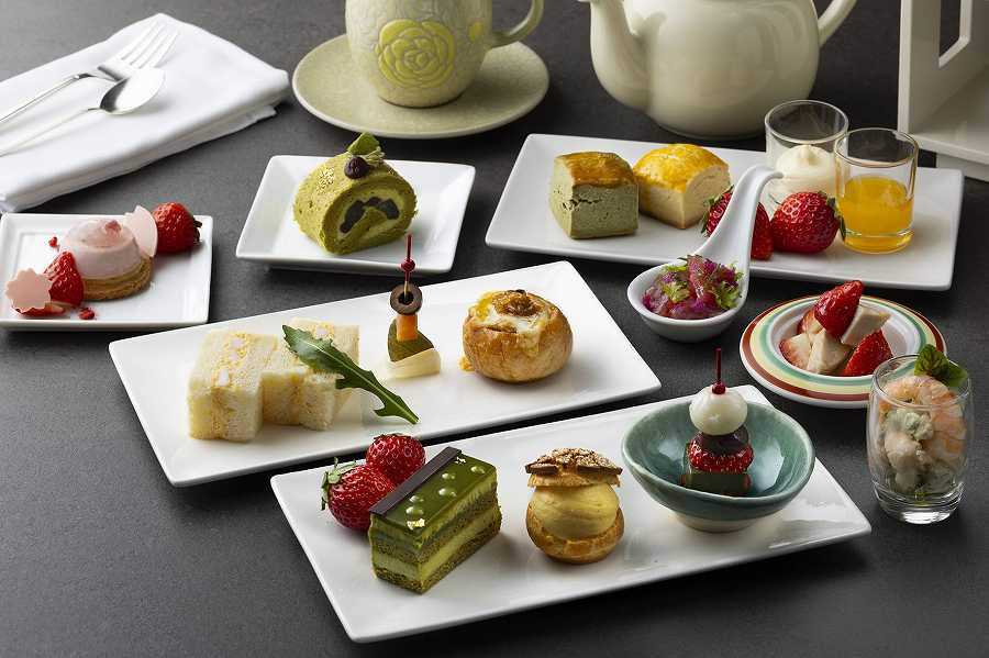 Tokyo Station Hotel Offers Sakura and Matcha Afternoon Tea from April to May