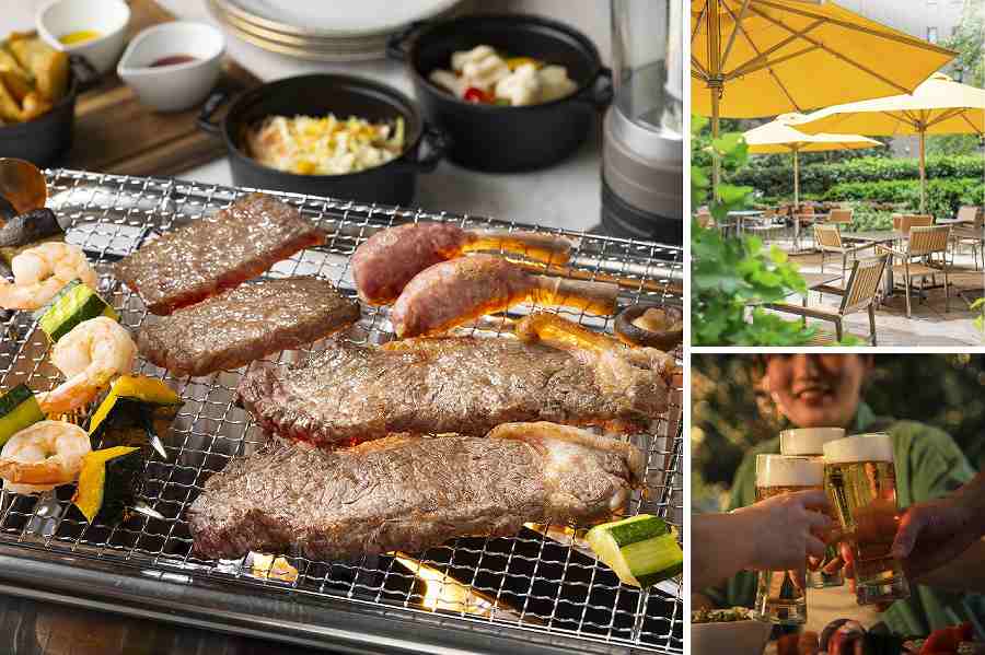 シェラトン都ホテル東京、白金テラス バーベキュー