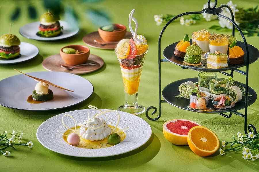 Afternoon Tea with Fragrant Yame Tea and Citrus at Shinagawa Prince Hotel