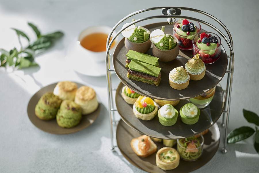 Matcha Afternoon Tea at The Westin Tokyo from May 1 to June 30