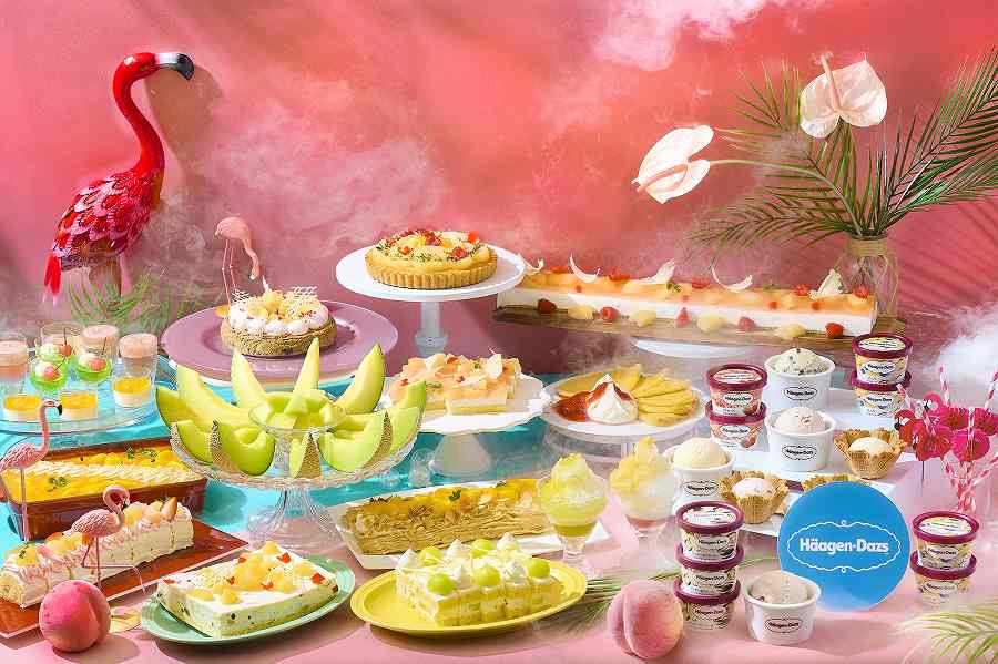 Hotel InterContinental Tokyo Bay to Hold “Peach & Melon Meets Häagen-Dazs” Sweets Buffet