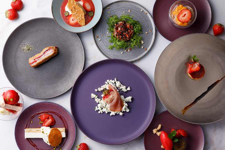 グランド ハイアット 福岡、コンセプトディナーオーダービュッフェ– 苺 –