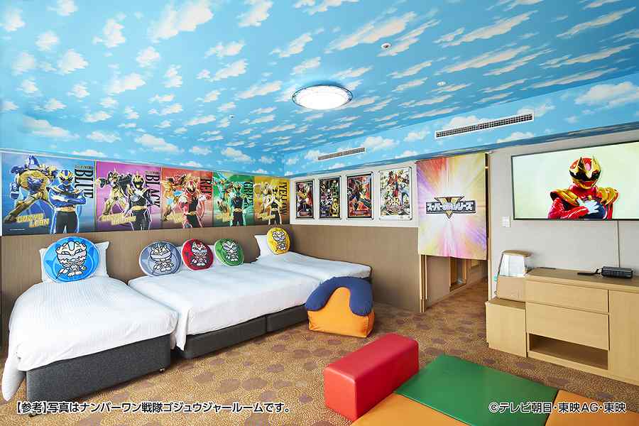 Tokyo Dome Hotel to Offer PROJECT R.E.D. Collaboration Room with ‘Super Space Sheriff Gavan Infinity’