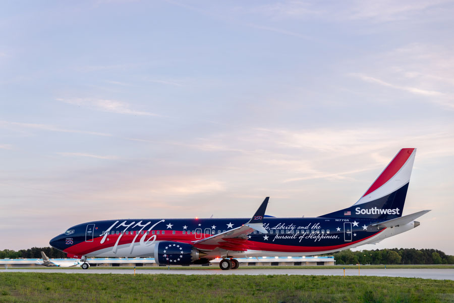 Southwest Airlines Unveils ‘Independence One’ Special Livery for America’s 250th Anniversary