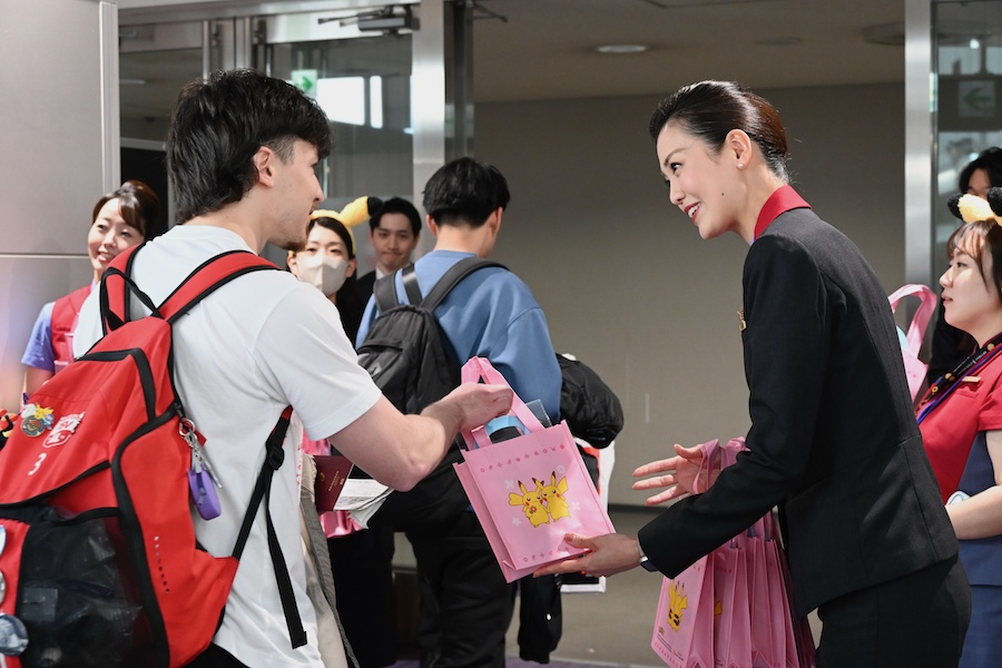 Pikachu Jet CI2 tail section and Pokémon