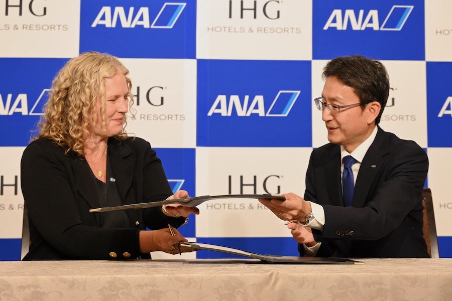 ANA and IHG loyalty partnership presentation