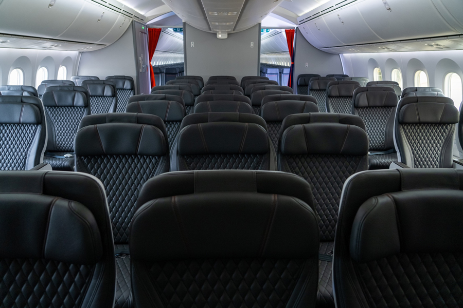 Jetstar Boeing 787-8 new business cabin
