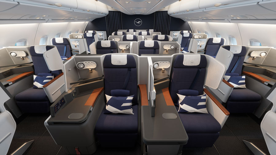 Lufthansa Begins Operations of First Refurbished Airbus A380 Business Class