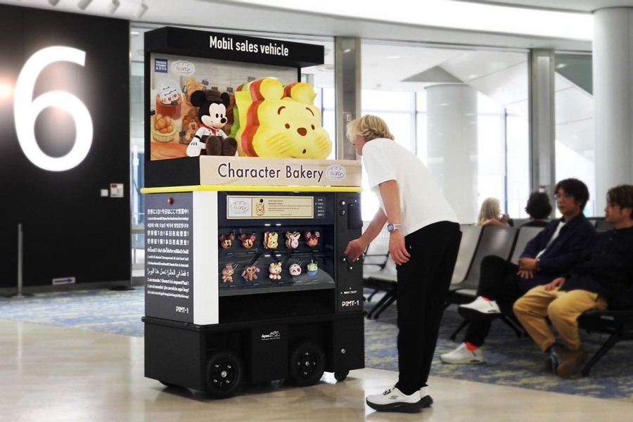 Narita International Airport Begins Full-Time Operation of Mobile Unmanned Sales Service “PIMT-0” Narita International Airport Begins Full-Time Operation of Mobile Unmanned Sales Service “PIMT-0”