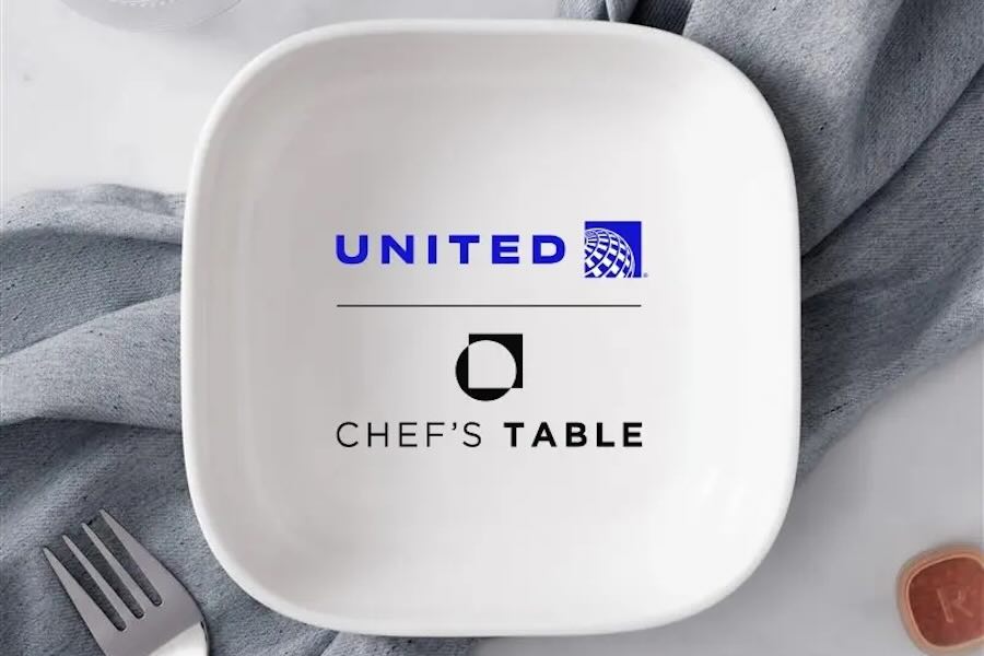 United Airlines Launches Chef’s Table Business Class Meals