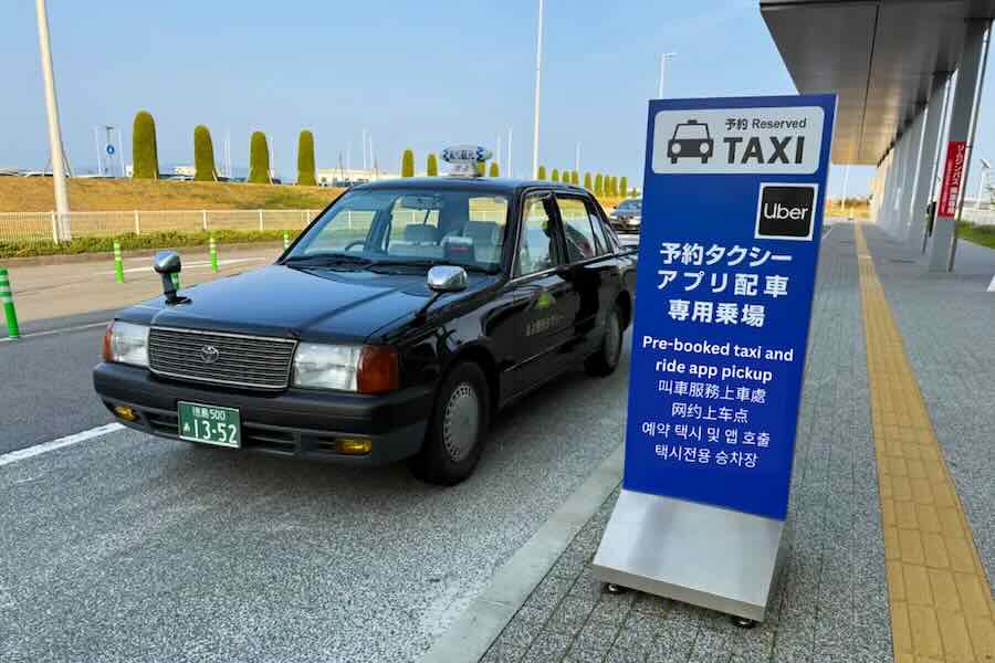 徳島空港　タクシー