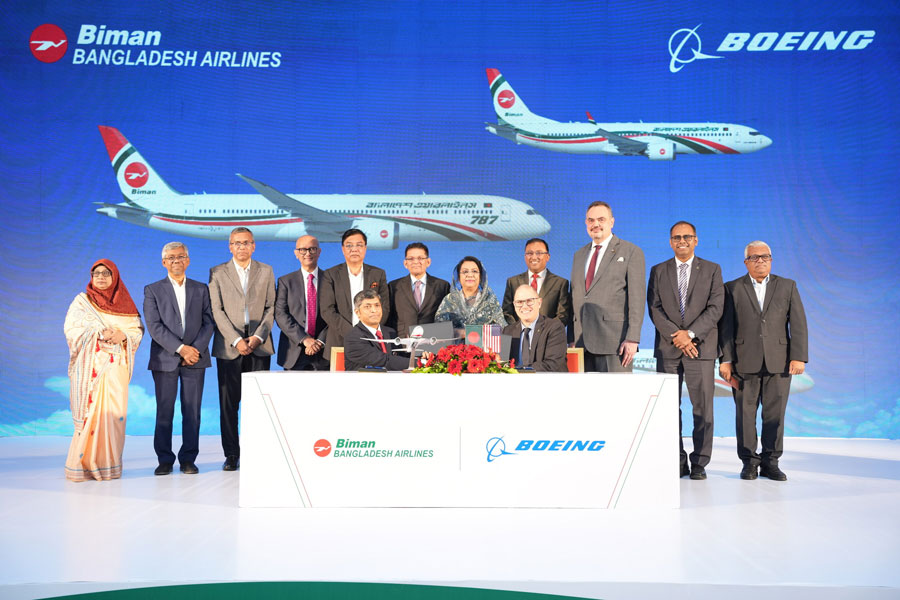 Biman Bangladesh Airlines Orders 14 Boeing 787s and 737 MAX Aircraft
