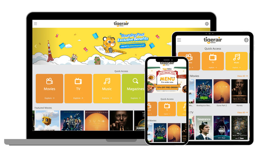 Tigerair Taiwan to Introduce Bluebox Wireless Inflight Entertainment