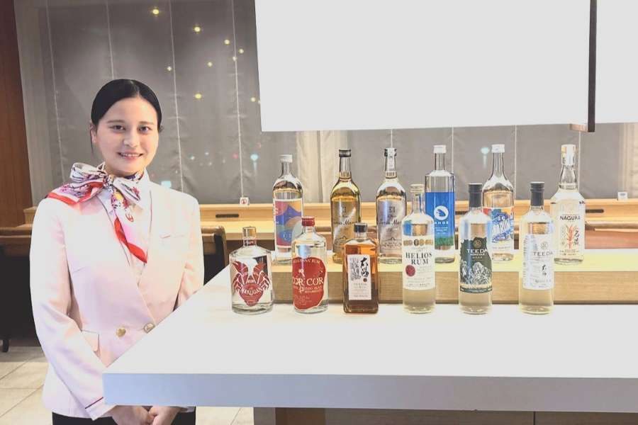JAL Offers Okinawan Rum in Naha Airport Lounges from May 1
