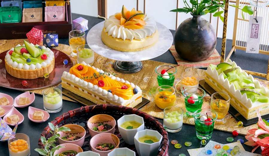 Hilton Tokyo Odaiba “Wa × Melon & Mango Dessert Buffet” from May 24 to July 12 on Weekends and Holidays Hilton Tokyo Odaiba “Wa × Melon & Mango Dessert Buffet” from May 24 to July 12 on Weekends and Holidays