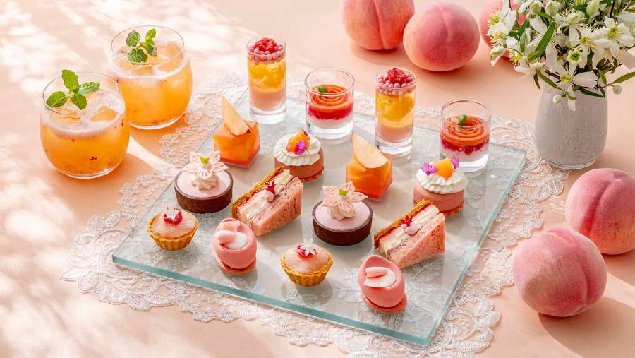 Conrad Tokyo Offers Peach-Themed Afternoon Tea Conrad Tokyo Offers Peach-Themed Afternoon Tea