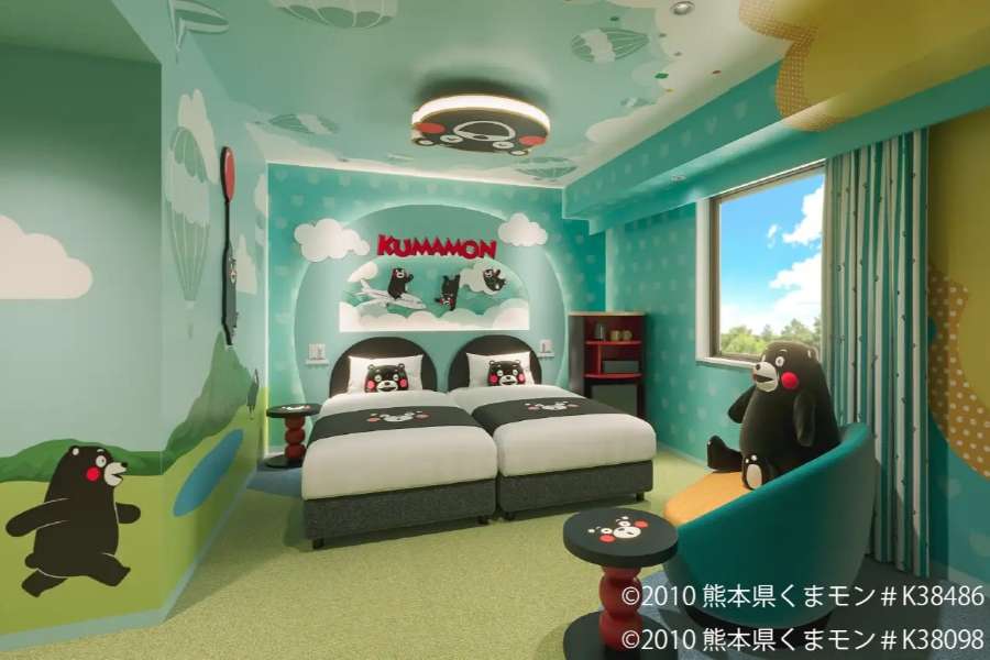 Via Inn Prime Kumamoto to Open Kumamon-Themed Rooms from July 22