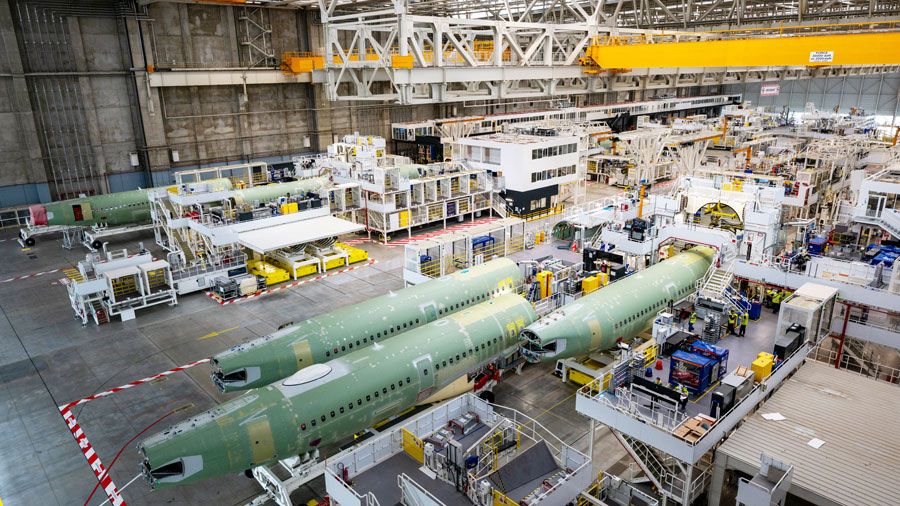 Airbus Opens Second A320 Family Final Assembly Line in Toulouse