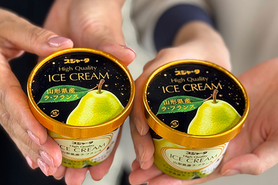 Package of Sujahta La France ice cream