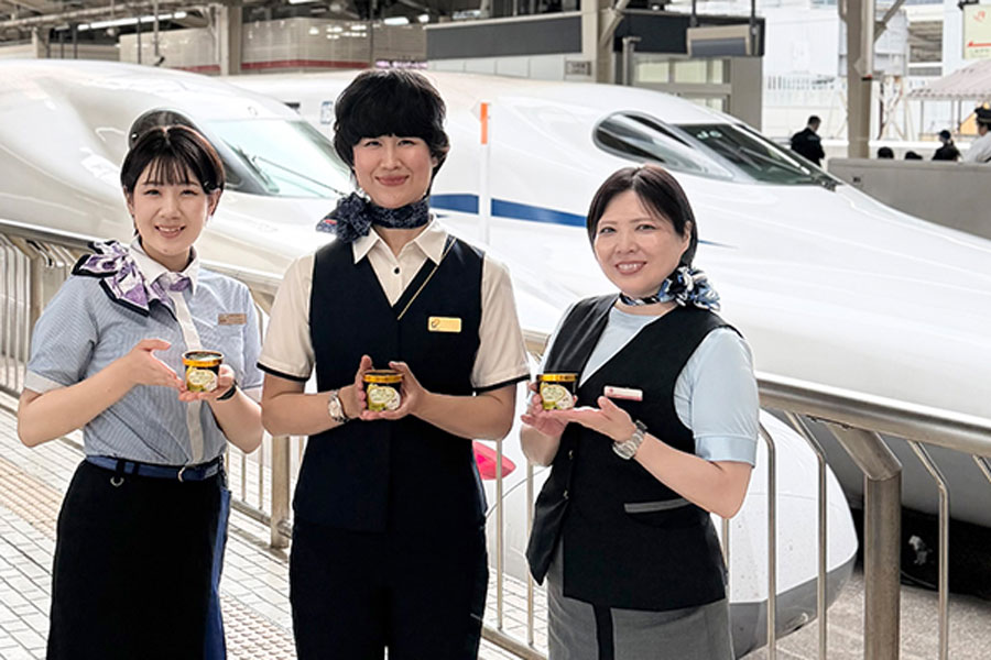 Original Sujahta La France Ice Cream to Be Sold on Shinkansen from July 1