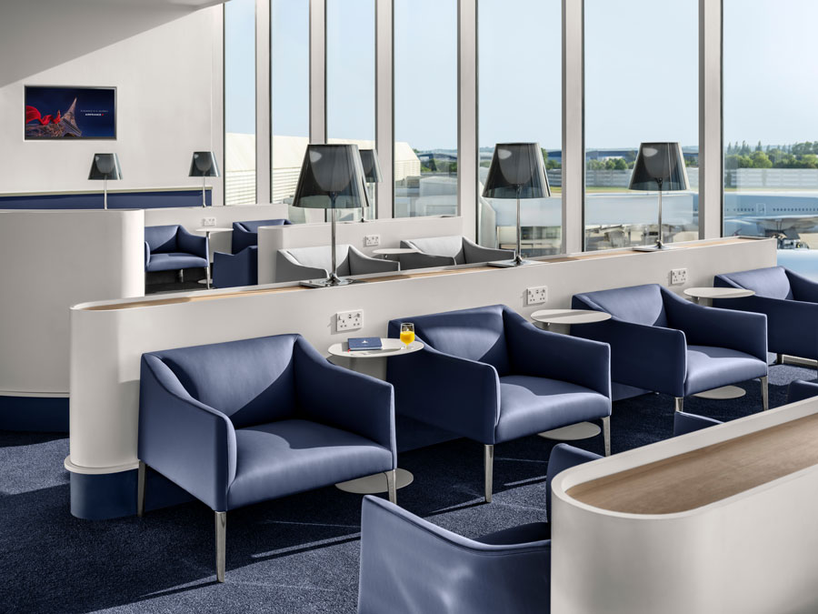 Air France Opens New Lounge at London Heathrow Airport Terminal 4