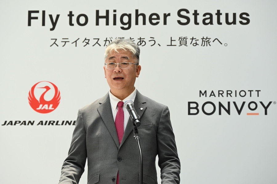 JAL and Marriott International Form Strategic Partnership