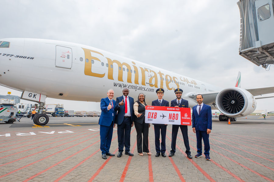 Emirates Increases Dubai–Nairobi Service to Three Daily Round Trips