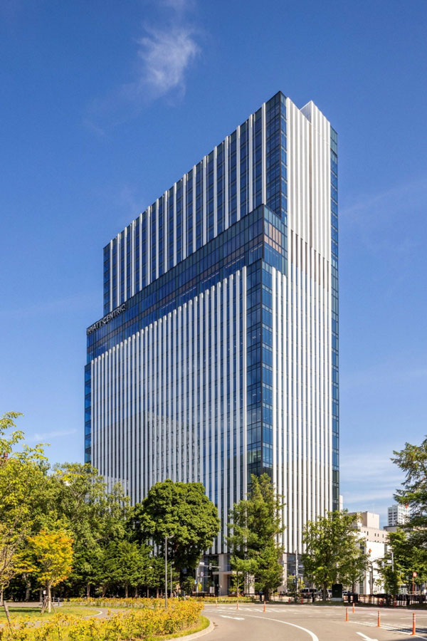 Urban Net Sapporo Link Tower Completed in Central Sapporo