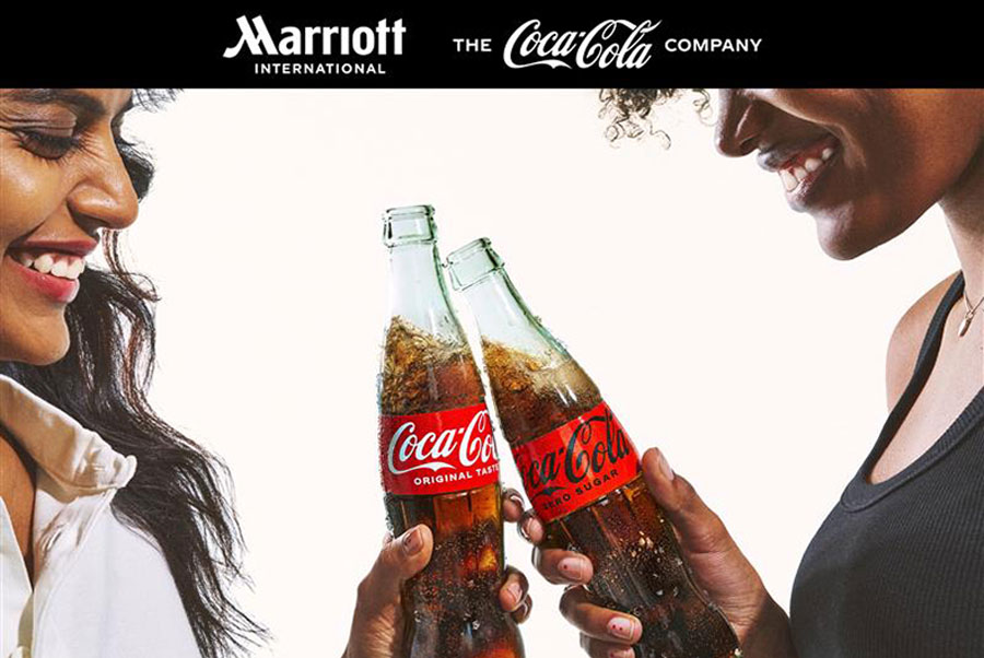 Marriott International and Coca-Cola Announce Global Beverage Partnership